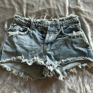 Carmar frayed shorts